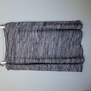 Avenue NWT gray textured stretch skirt 22/24